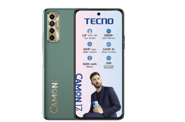 Tecno Camon 17P Dual Sim 128GB - Spruce Green