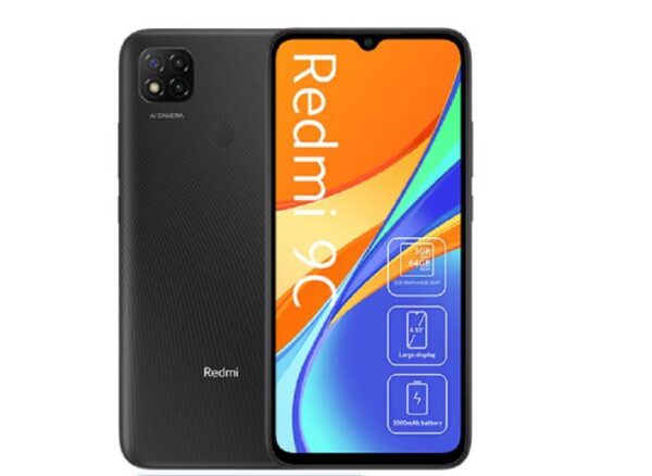 Xiaomi Redmi 9C 64GB - Midnight Grey