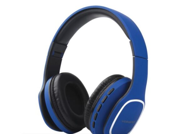 Volkano Wireless Bluetooth Headphones - Phonic Series - Blue