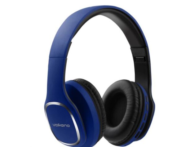 Volkano Wireless Bluetooth Headphones - Phonic Series - Blue