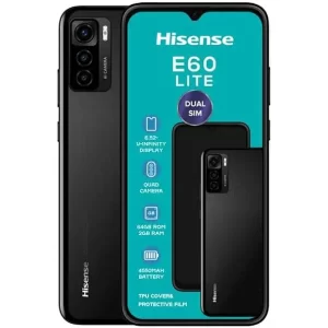 Hisense E60 Lite 64GB Dual Sim - Black