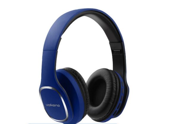 Volkano Wireless Bluetooth Headphones - Phonic Series - Blue