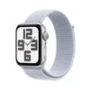 Apple Watch SE GPS + Cell 40mm Silver Al Case with Denim SB S/M