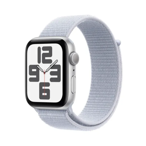 Apple Watch SE GPS + Cell 40mm Silver Al Case with Denim SB S/M