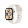 Apple Watch SE GPS 40mm Starlight Alu Case with Starlight Sport Band M/L