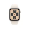 Apple Watch SE GPS 40mm Starlight Alu Case with Starlight Sport Band M/L