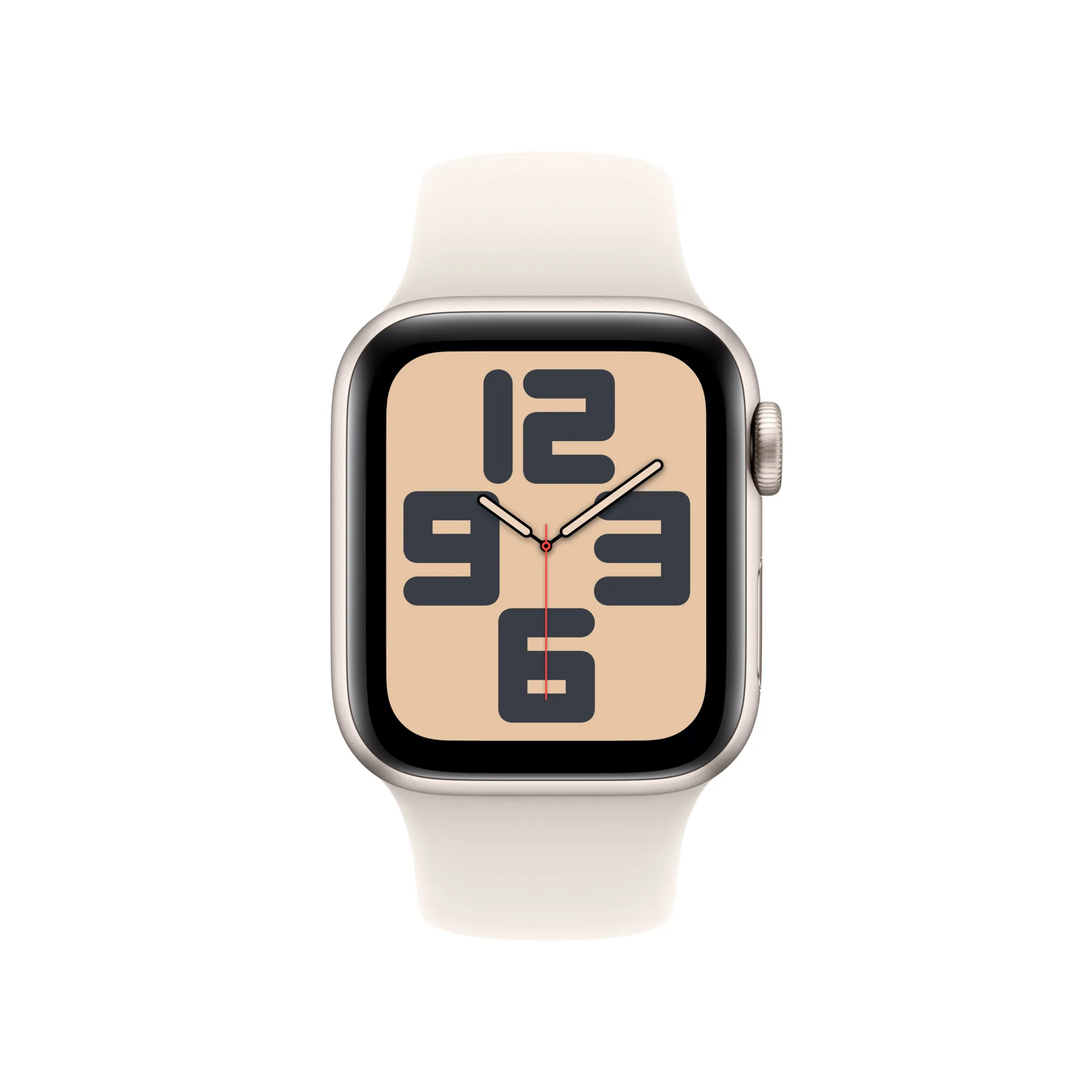 Apple Watch SE GPS 40mm Starlight Alu Case with Starlight Sport Band M/L