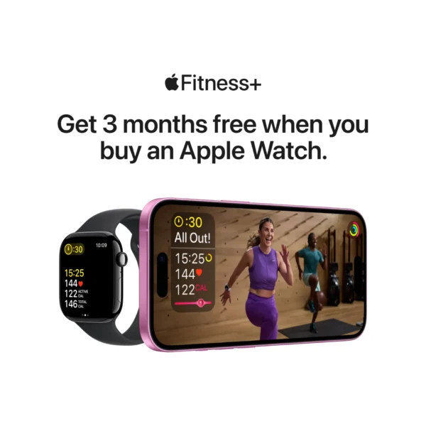 Apple Watch SE GPS 40mm Starlight Alu Case with Starlight Sport Band M/L