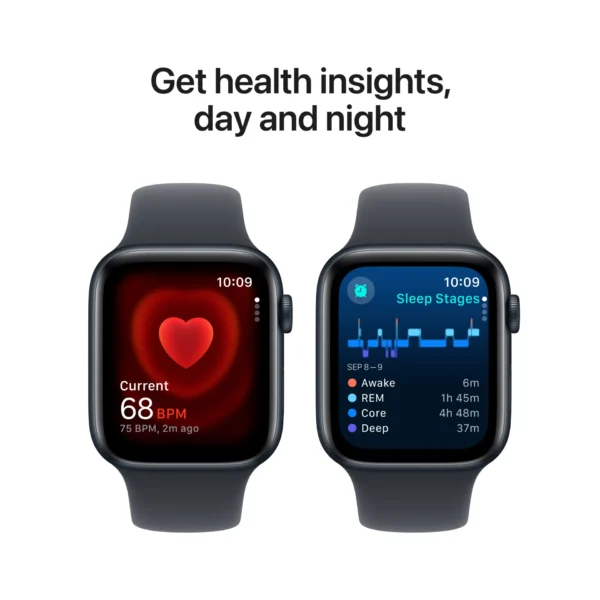 Apple Watch SE GPS 40mm Midnight Alu Case with Midnight Sport Band M/L