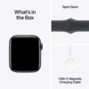 Apple Watch SE GPS 40mm Midnight Alu Case with Midnight Sport Band M/L