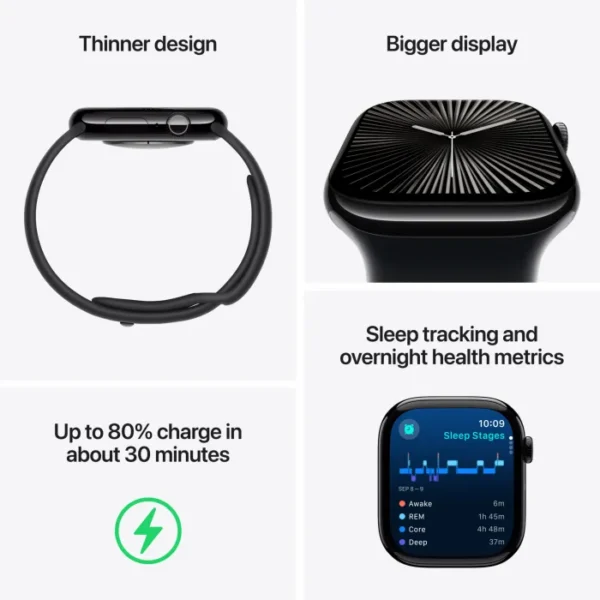 APPLE WATCH SERIES X ALUMINIUM CASE 42MM