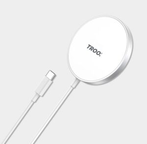 TROO Certified 15W Fast Charge MagSafe Wireless Charger